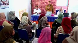 Suasana kegiatan pembukaan penyuluhan program bangga kencana tahap 1 tingkat kecamatan Kabila. Foto/Hikma